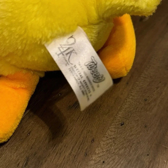 24K 1993 Looney Tunes Warner Bros Tweety Bird VTG Stuffed Animal plush item1531 - Picture 7 of 12